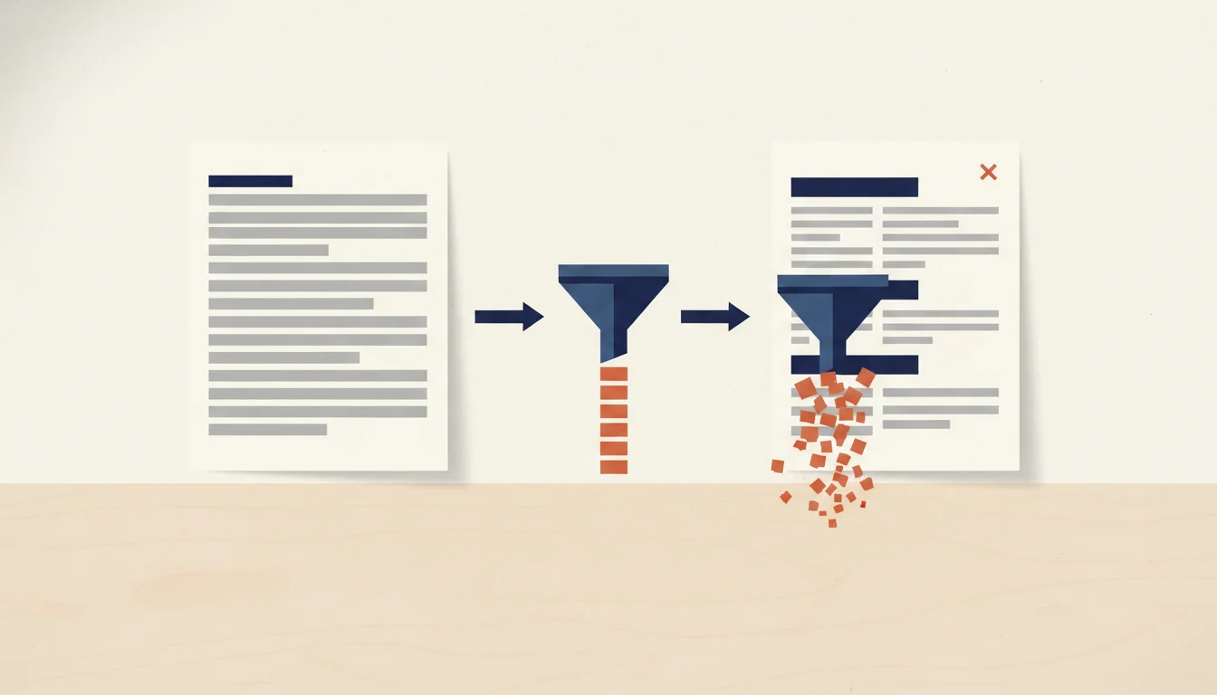 Diagrama comparativo del parseo de un CV de una columna frente a uno de dos columnas